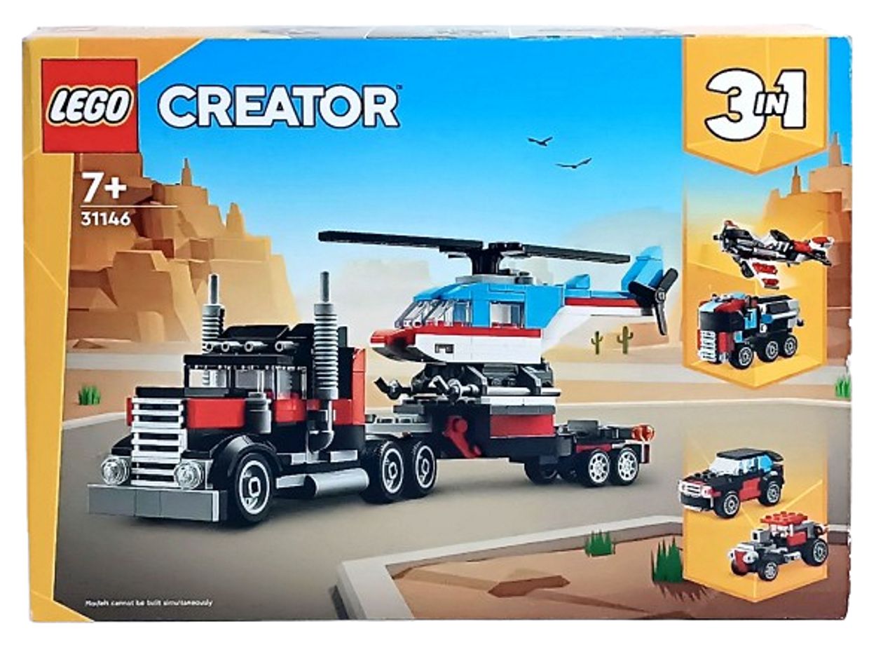 Klocki LEGO Creator Ciężarówka z helikopterem31146