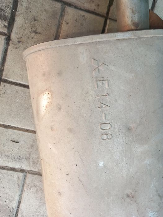 Глушитель митсубиси лансер 9