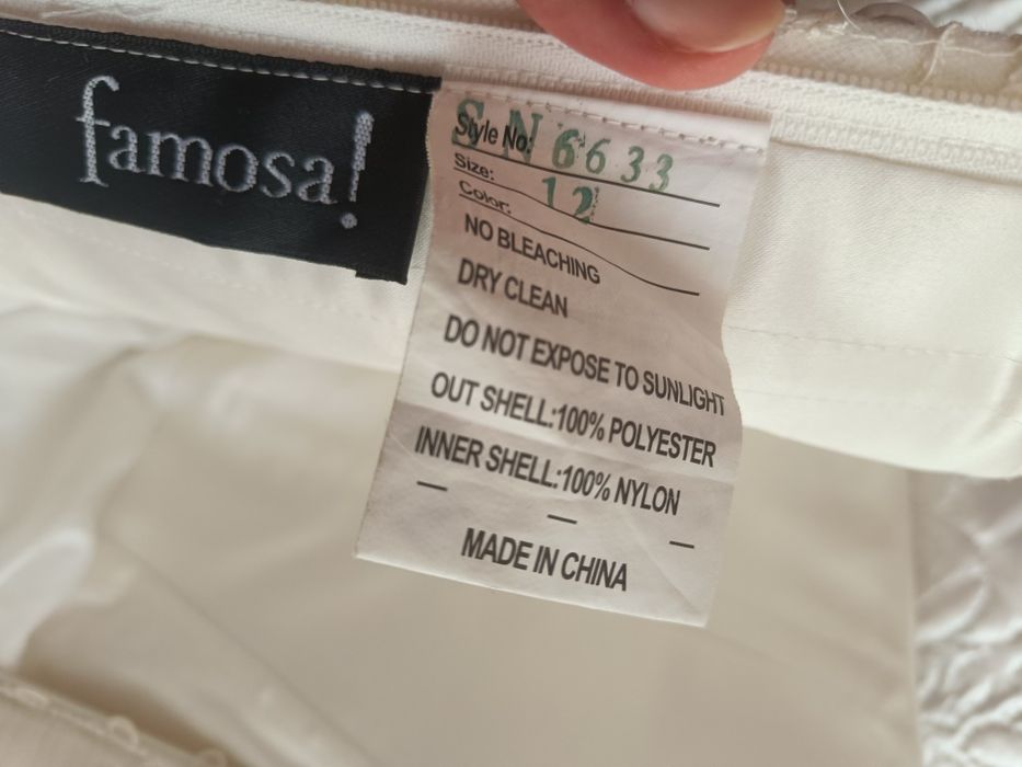 Suknia ślubna 12 r40 famosa