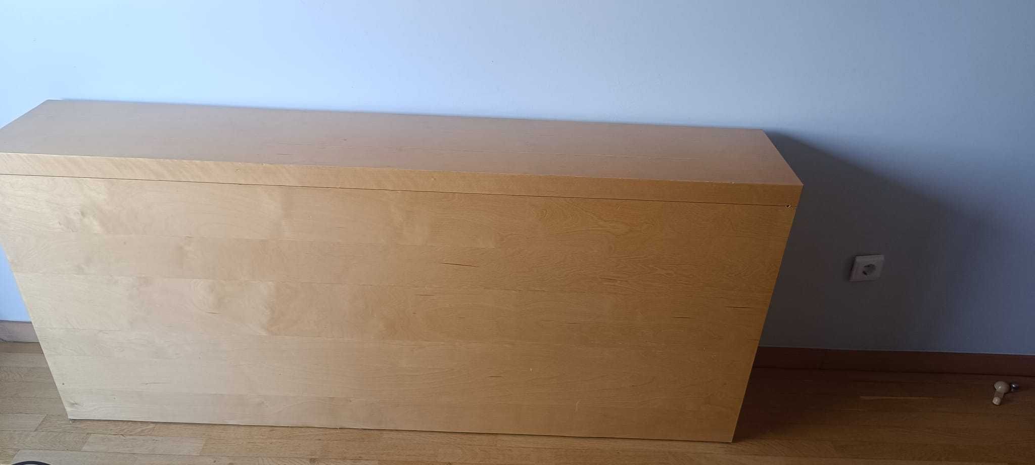 Armário hibrido serve como cabeceira de cama ou aparador