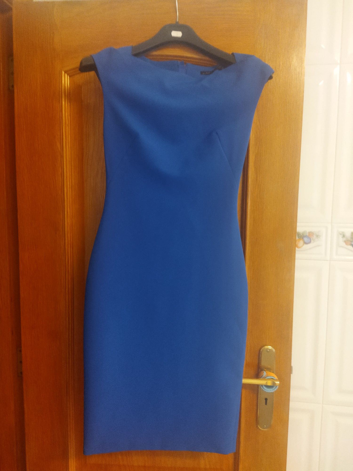 Vestido Zara S cor azul