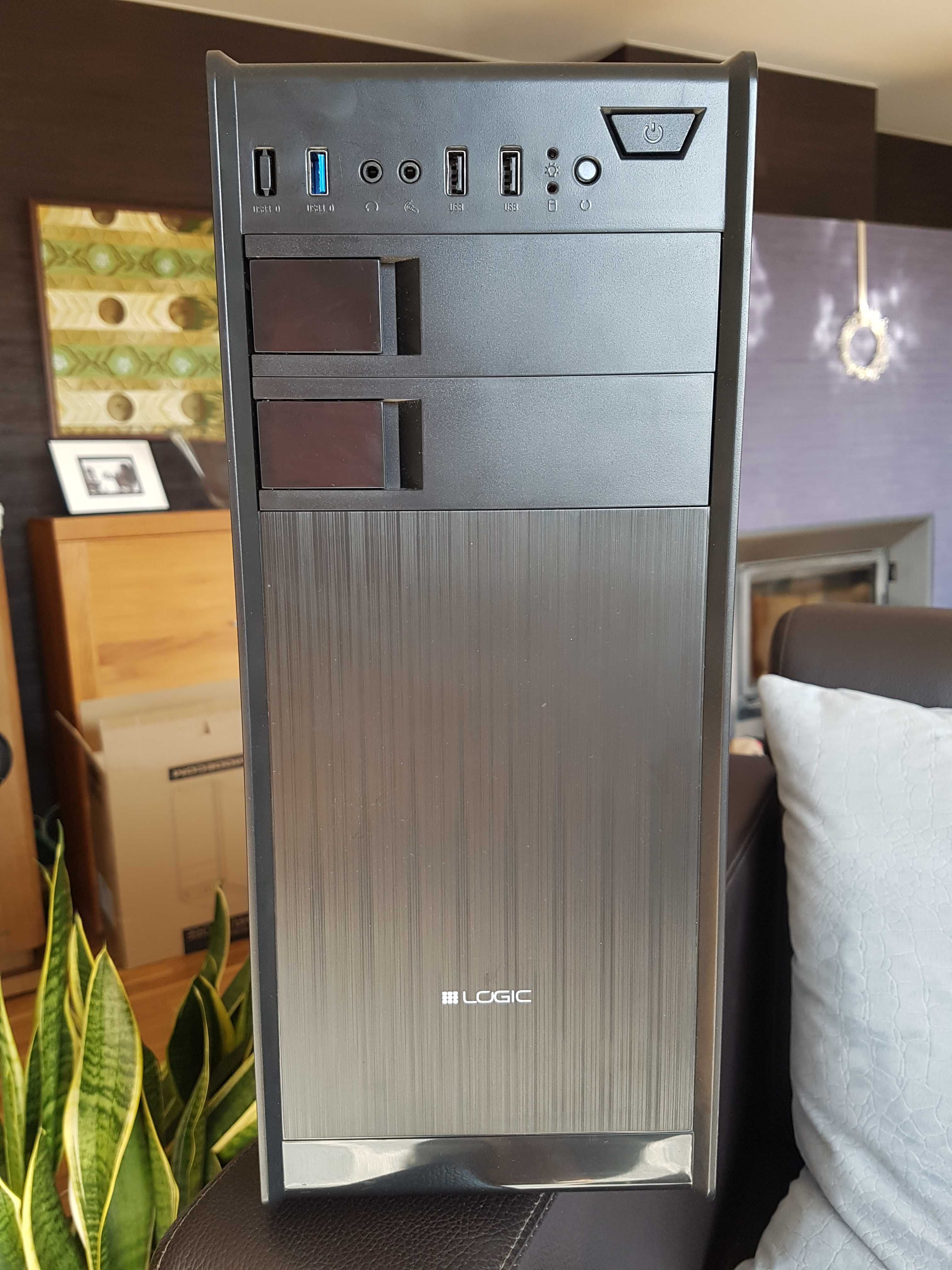 Obudowa LOGIC Mini Tower (USB 3.0) czarna + zasilacz 450W_ Gdańsk