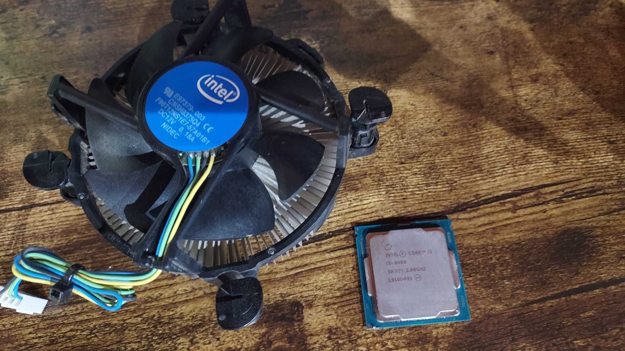 Processador + dissipador Intel core I5 8400
