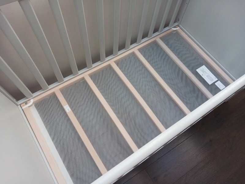 Ikea Sundvik Łóżko dziecięce 60x120 cm - Szare - Polecam