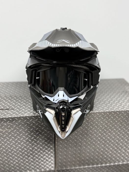 Мото шолом Exdrive !Окуляри в подарунок!