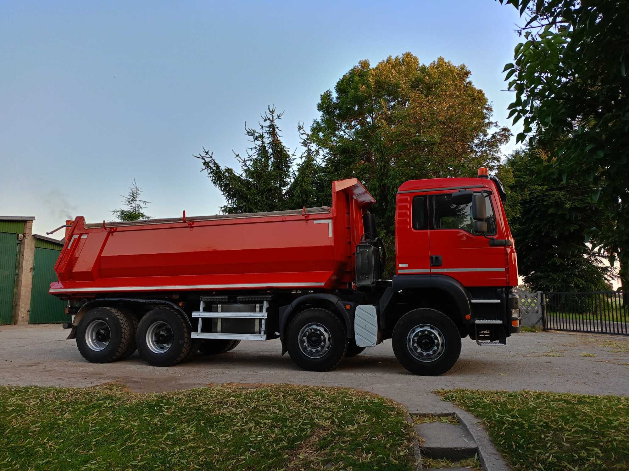 MAN TGA 35.390, 2005r, 8x4, wywrotka