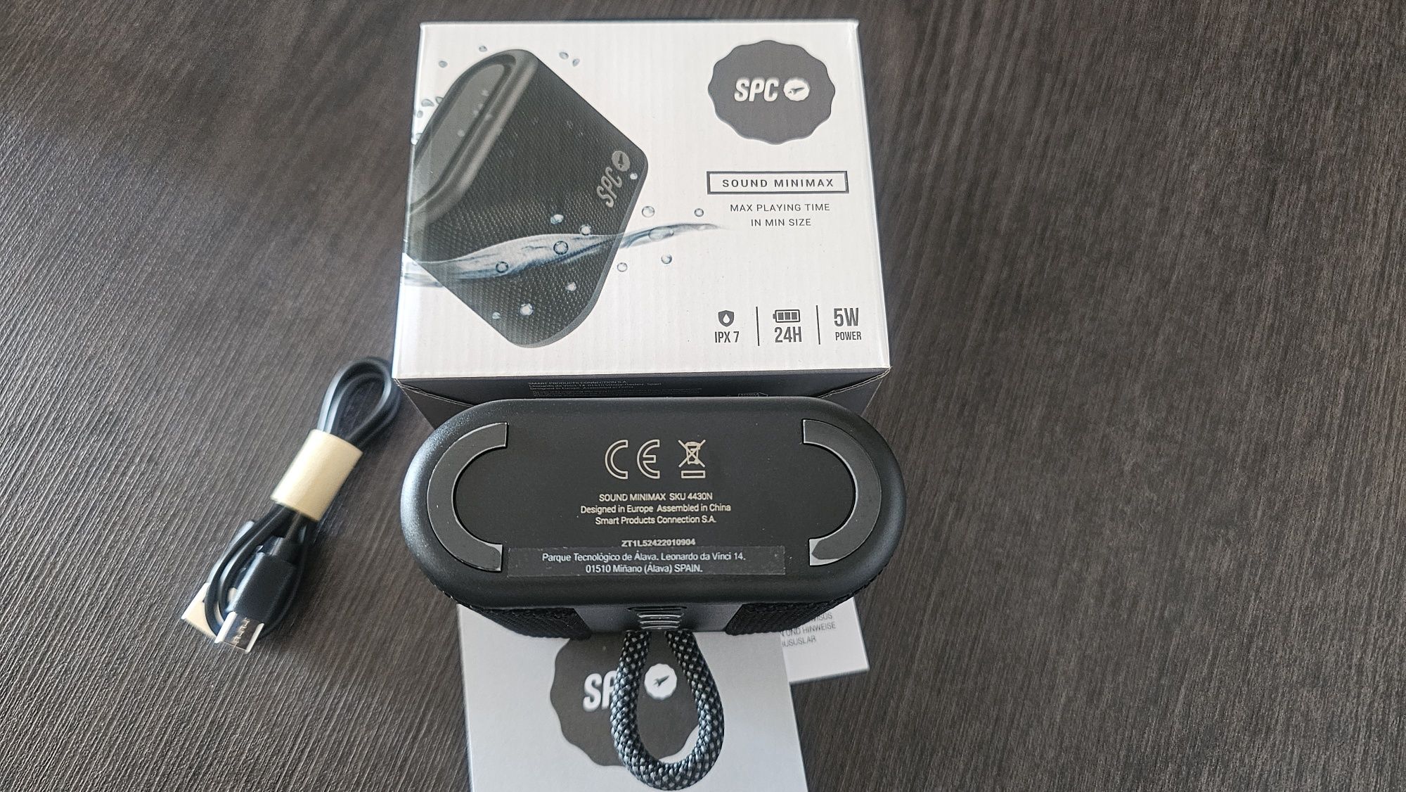 Coluna bluetooth SPC, NOVA c/Garantia 3 anos