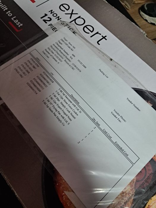 Набір з США каструлі + сковорідки T-Fal Expert 12 елементів новий.