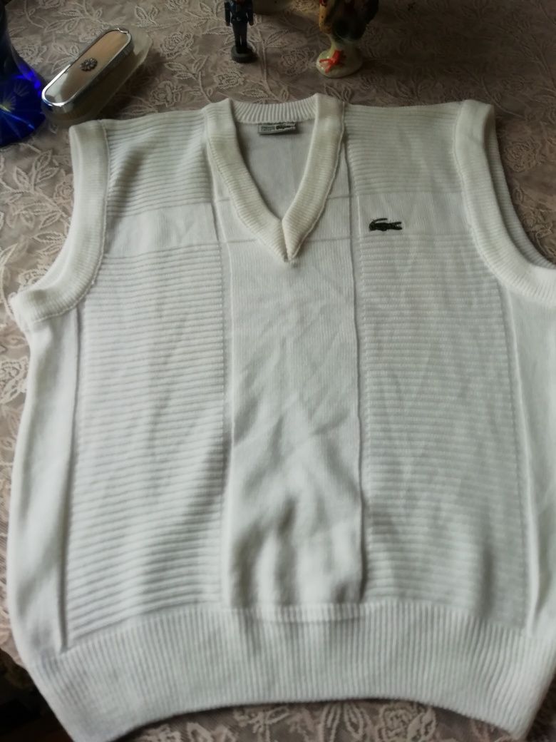 Lacoste kamizelka vintage roz M