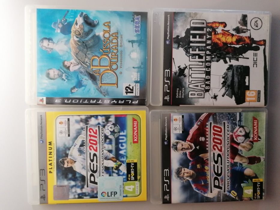 Conjunto de 4 Jogos PS3