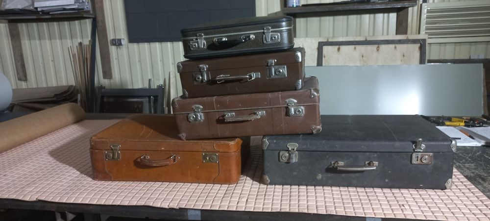Чемодани фанерні , періоду срср, розм.70*40*20см, та інші, гарний стан