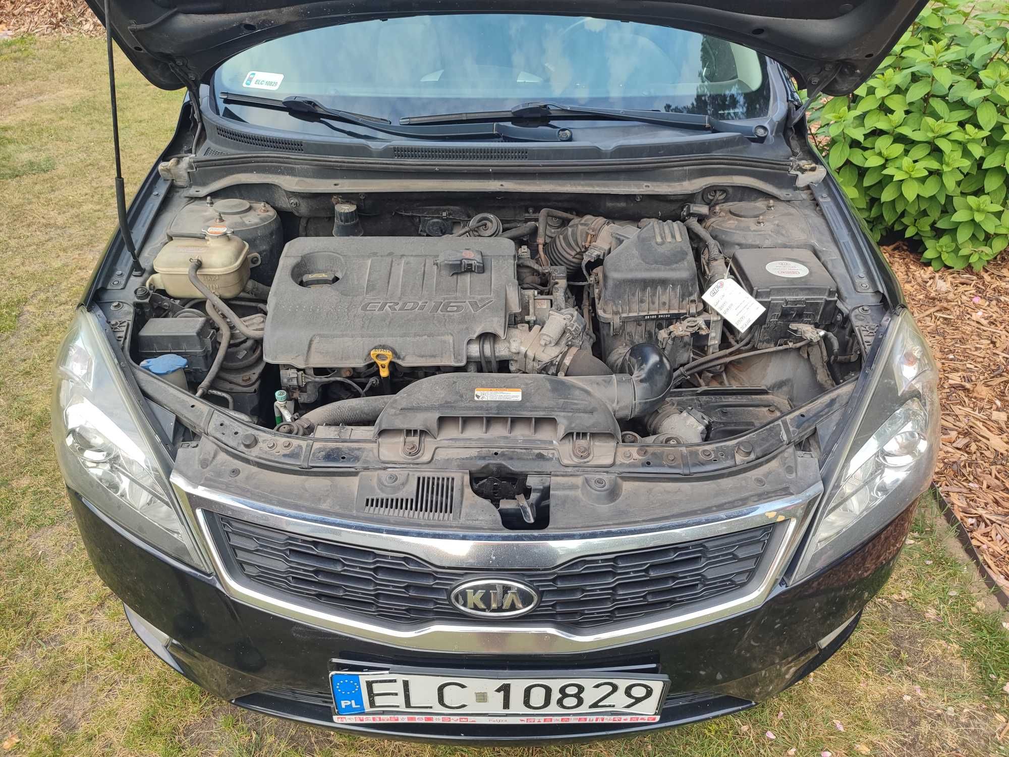 KIA CEED 2010r. 1.6 CRDi uszkodzona