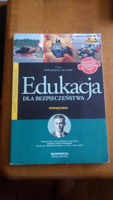 Książka Edukacja dla bezpieczeństwa klasa 1