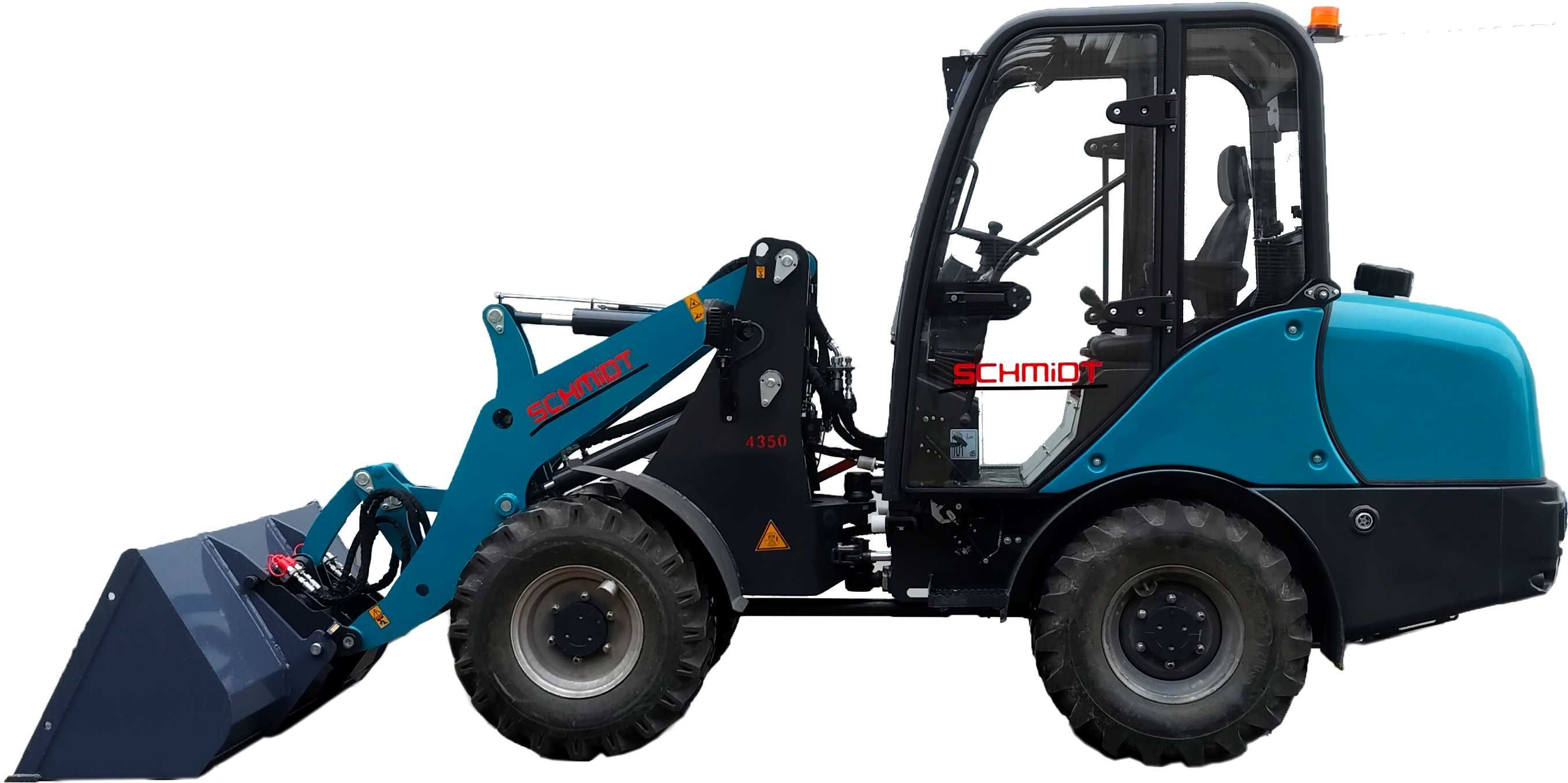 Ładowarka kołowa Schmidt 4350 z łyżką silnik YANMAR Bondioli & Pavesi
