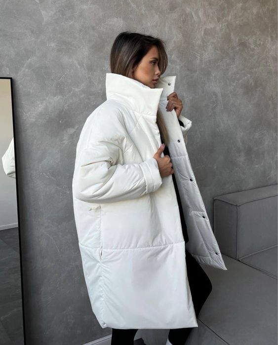 Зимова тепла куртка з поясом і кишенями Жіноча куртка на зиму та осінь