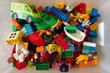 Klocki LEGO DUPLO Mix - zwierzęta, zoo, samochód, samolot, warzywa