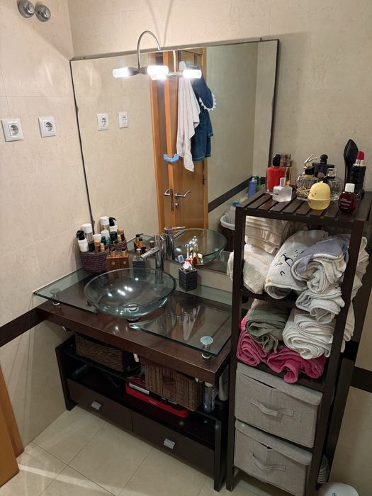 Conjunto móvel casa de banho/wc