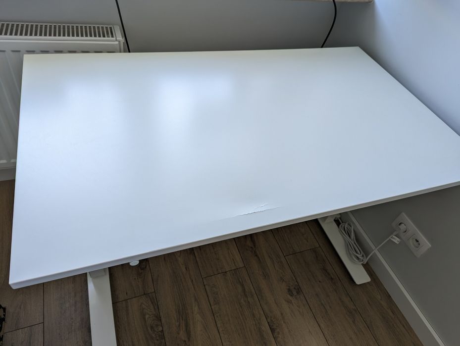 Biurko z regulacją wysokości Ikea Skarsta 120 x 70 cm
