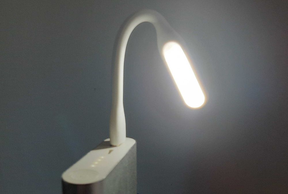 Гибкий USB LED светильник нейтральный для Ноутбука Повербанка гнущийся