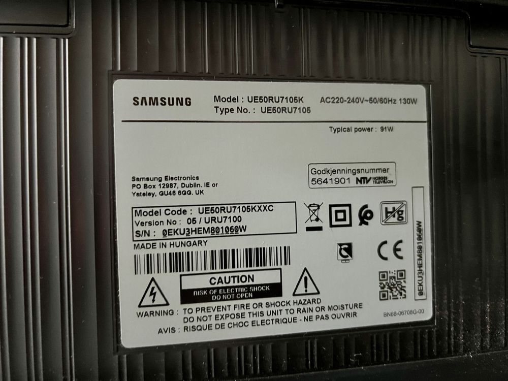 Vendo Smart TV Samsung