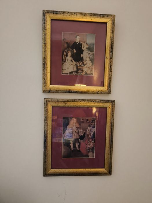 Vários quadros para decoração