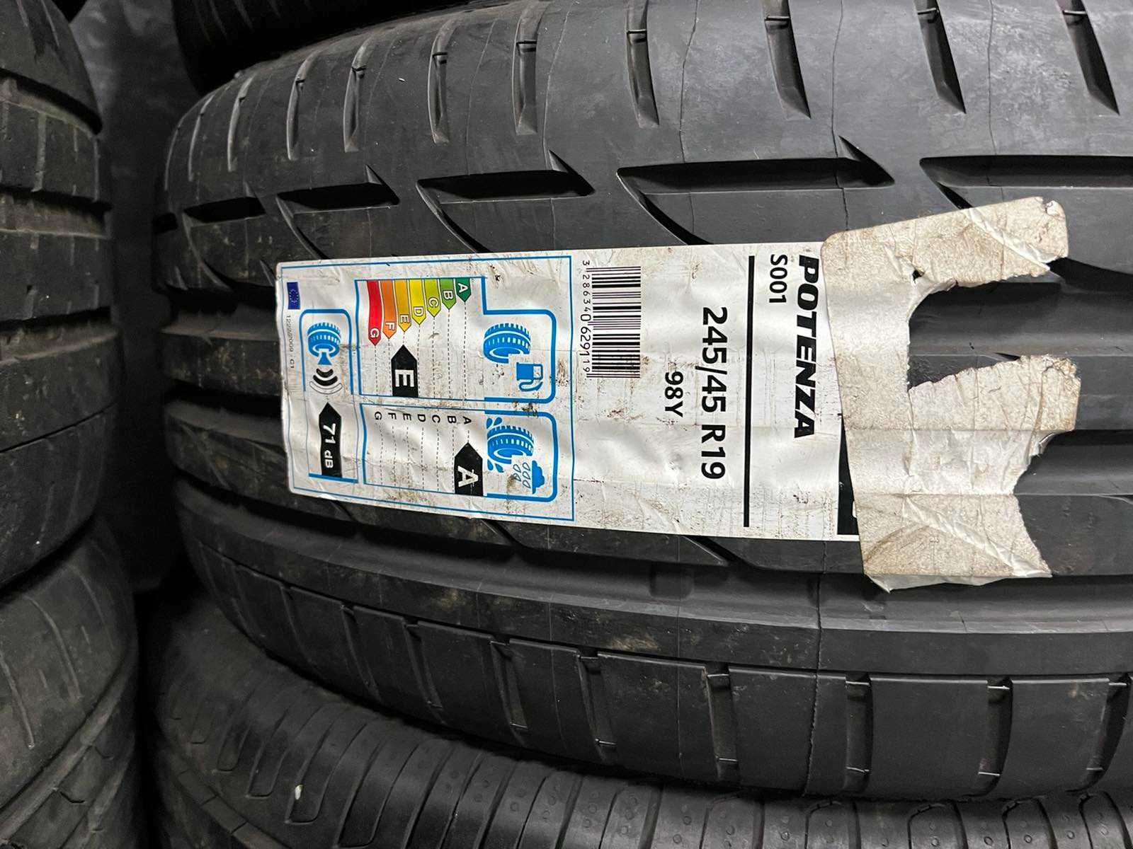 245-45 R19 Bridgestone Potenza S001 нова 1 шина