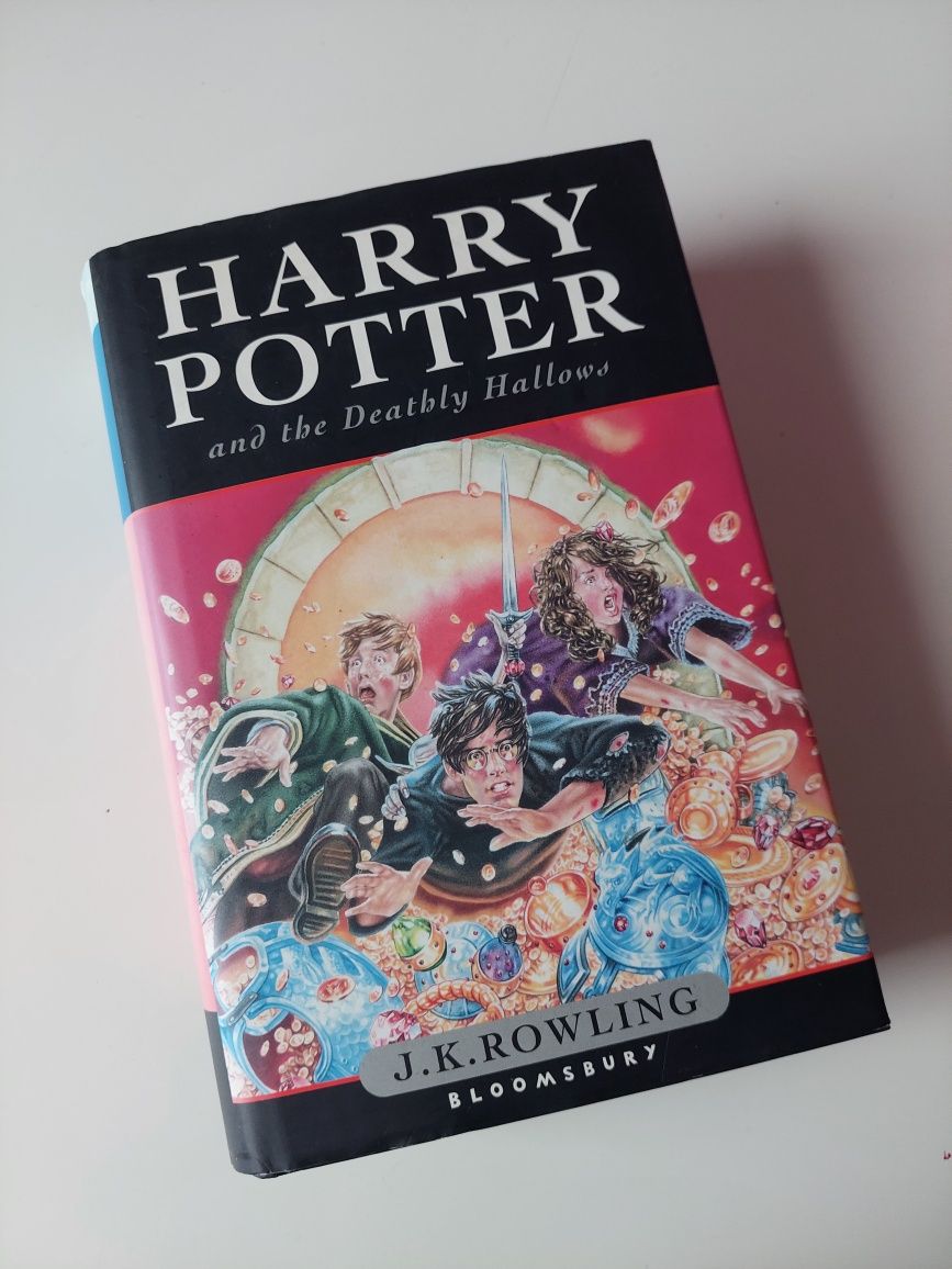 Harry Potter and the Deathly Hallows. First edition. Bloomsbury