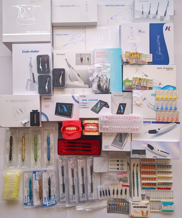 Ендомотор з підсвіткою, апекслокатор, ірригатор, ендо обладнання