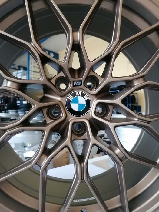 Felgi aluminiowe BMW X1 X3 X4 X5 19 CALI ZŁOTE BRĄZOWE MAT 5X112