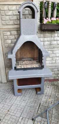 Grill betonowy masywny