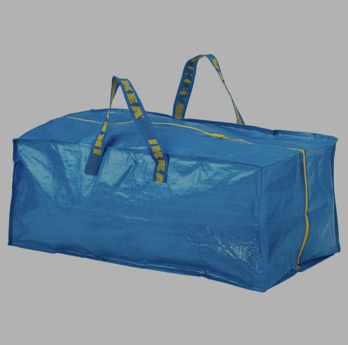 Torba ikea z zamkiem