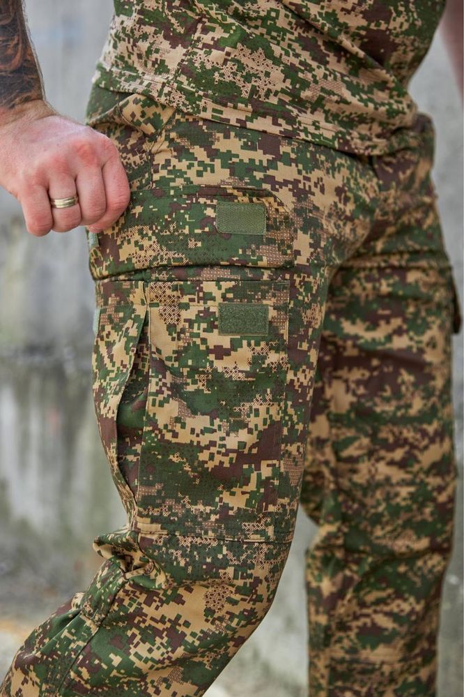 Штани тактичні Хижак НГУ рІп-стоп чоловічі повсякденні з кишенями