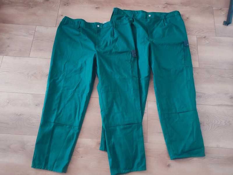 #672 Nowe spodnie męskie robocze 2 sztuki nowa