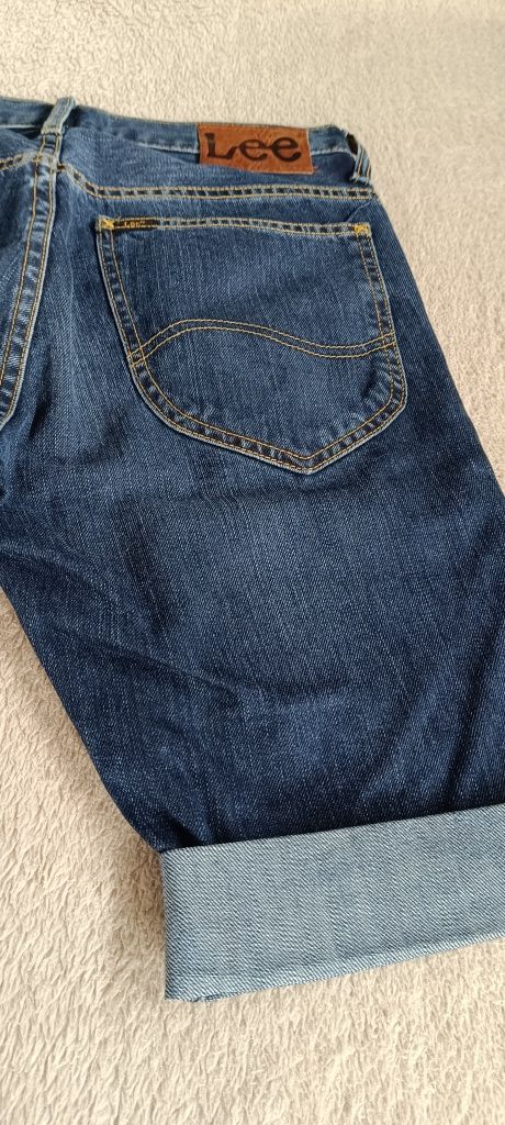 Lee krótkie spodenki jeansowe męskie