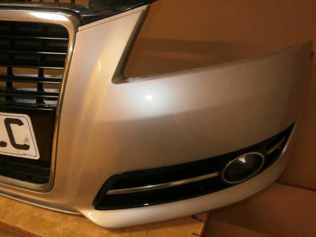 audi A3 8P 08-12 II lift zderzak przód przedni srebrny LX7W