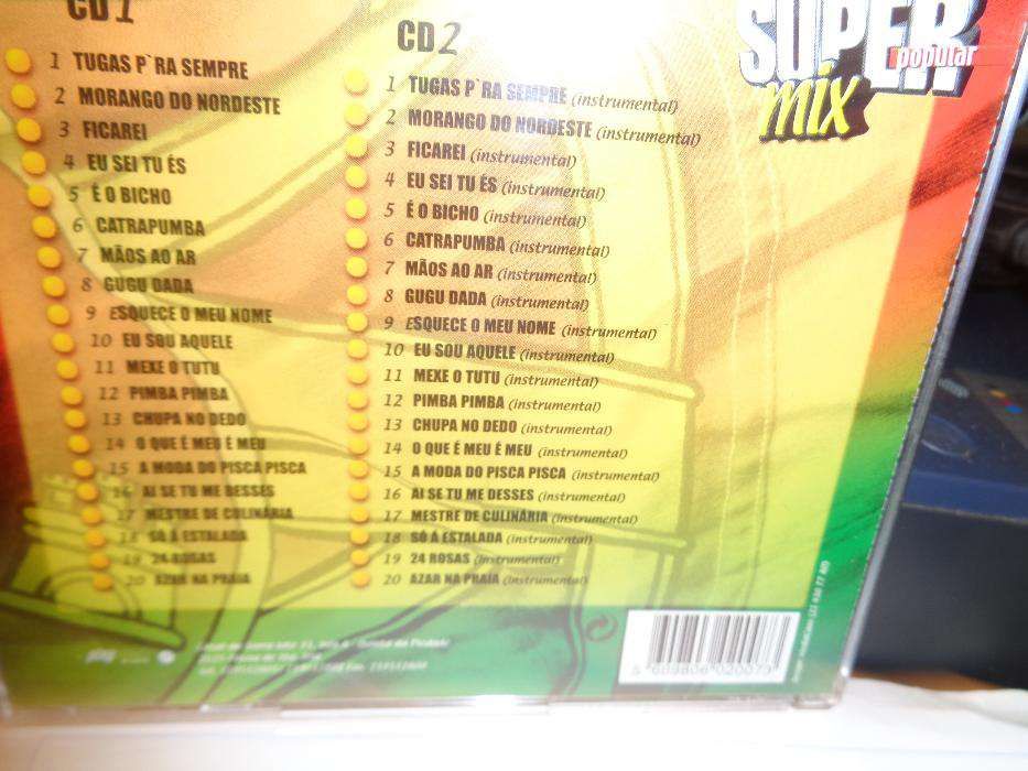 CD Duplo Super Mix Popular para oferecer no Natal