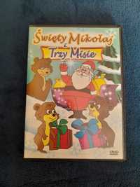 Film DVD Święty Mikolaj i trzy misie