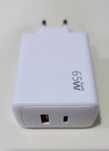 Carregador de telemóvel 65W novo