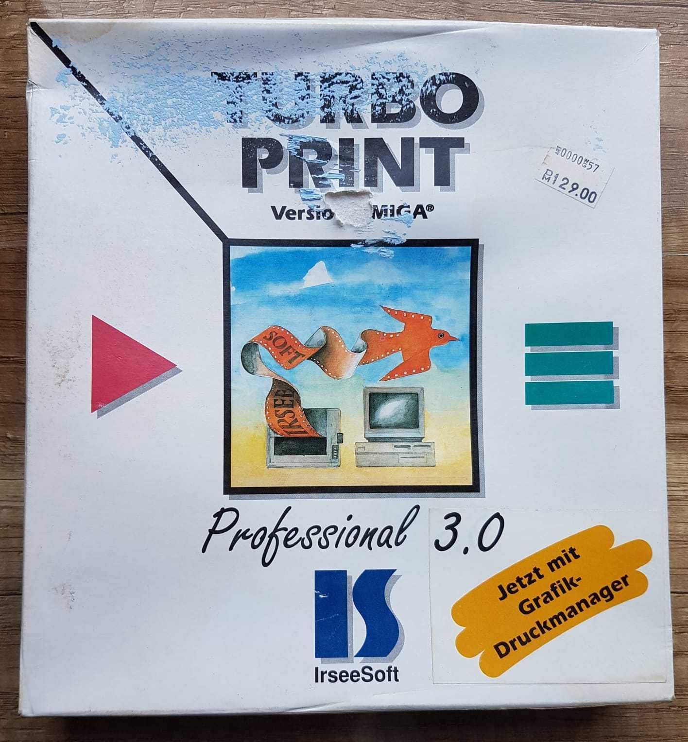 Turboprint 3.0 gra Amiga prezent BEZ DYSKIETKI