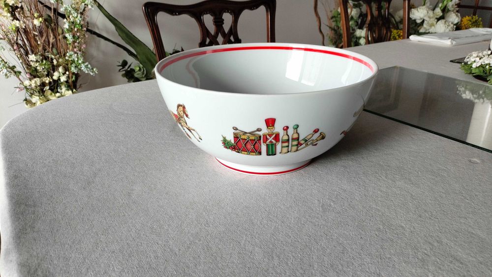 Taça grande Vista Alegre, Christmas Magic