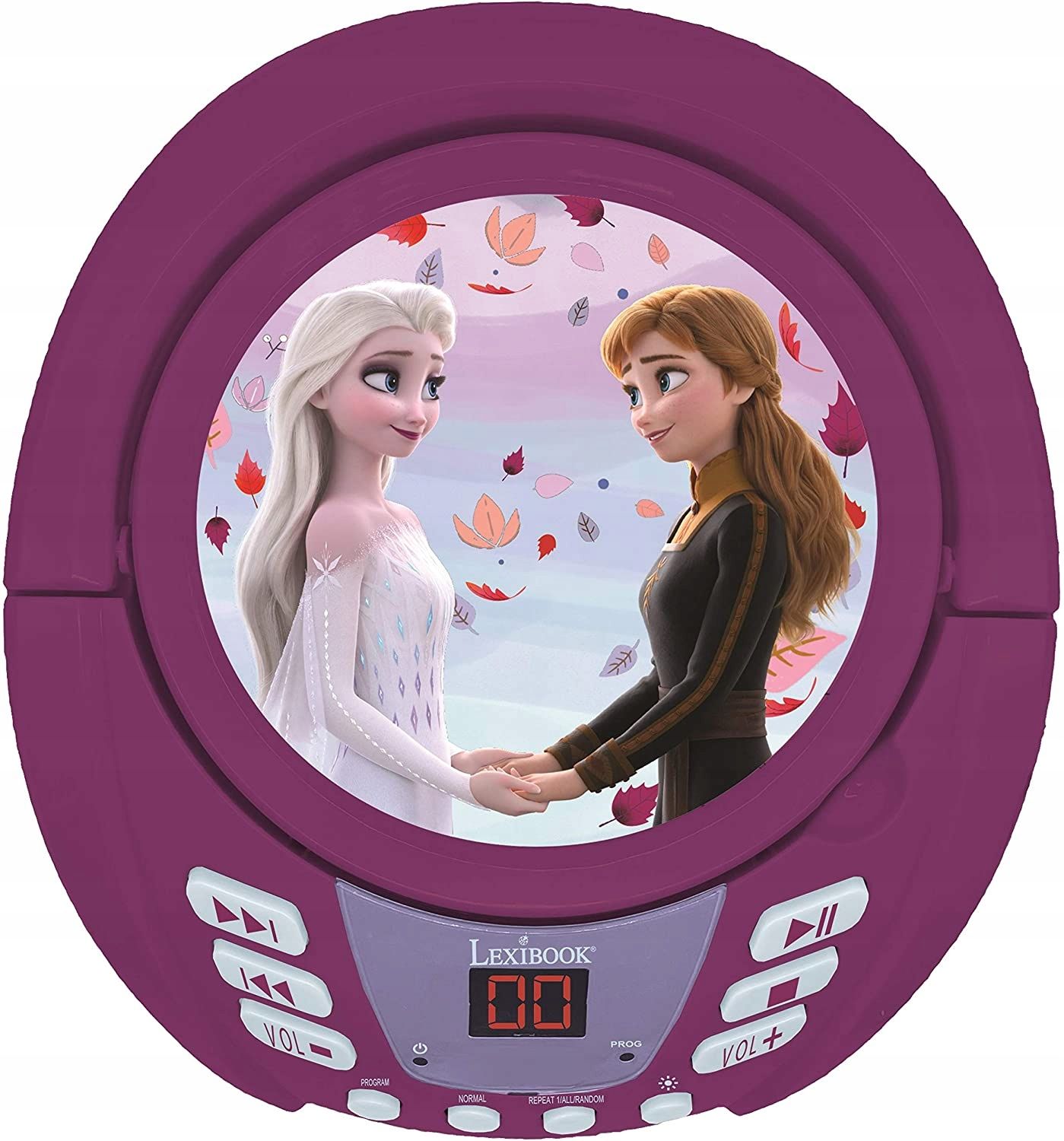 Boombox Frozen Odtwarzacz Cd Aux Mi Kraina Lodu