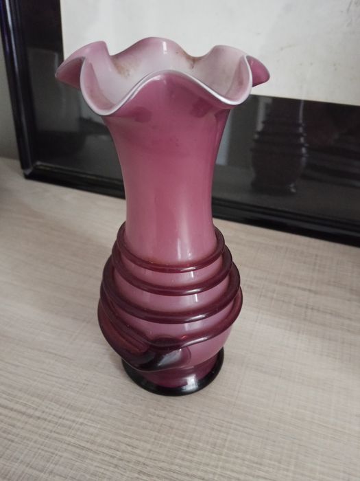 Flakon szkło kolorowe PRL