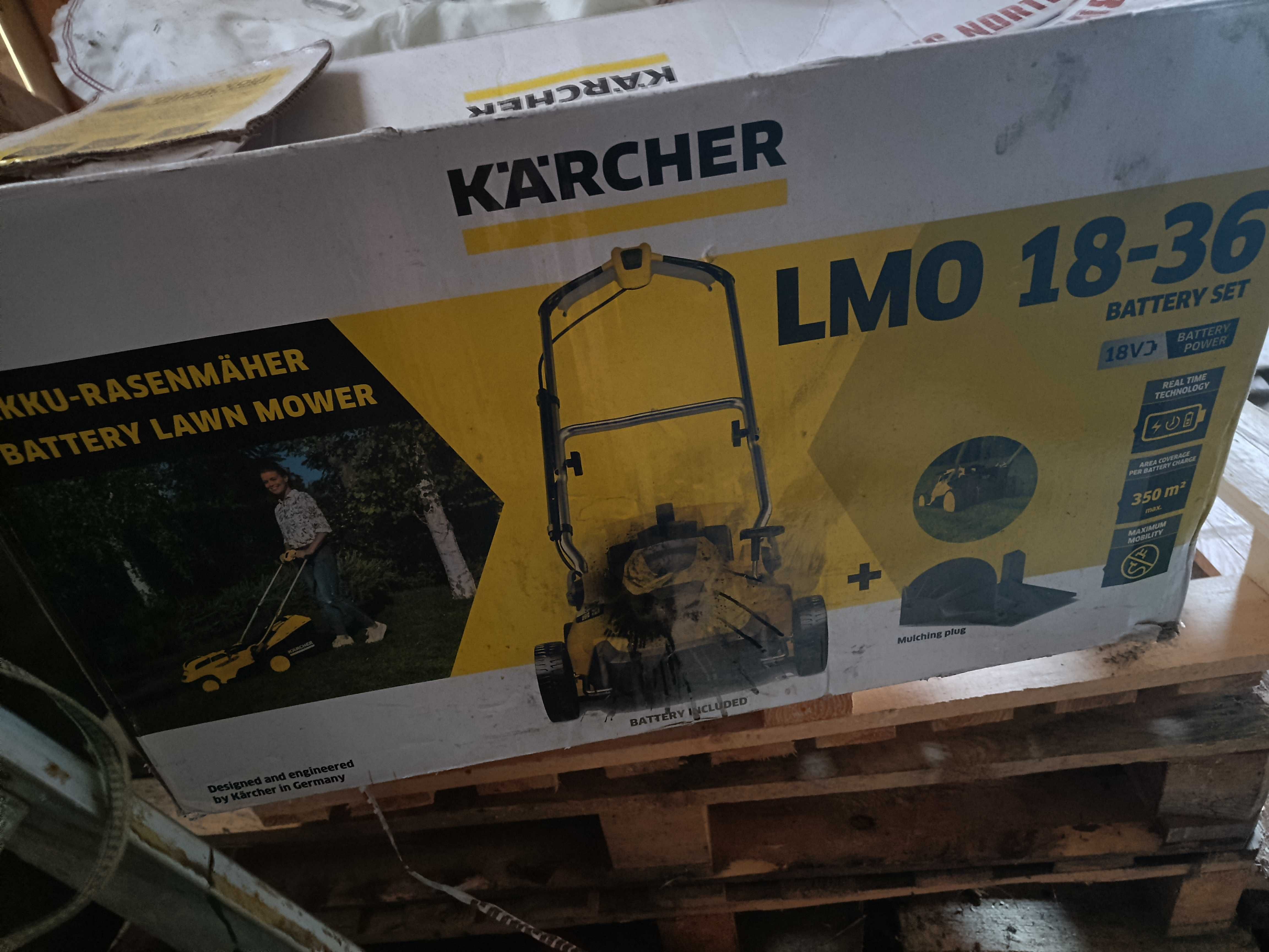Kosiarka Karcher lmo 18-36 zestaw