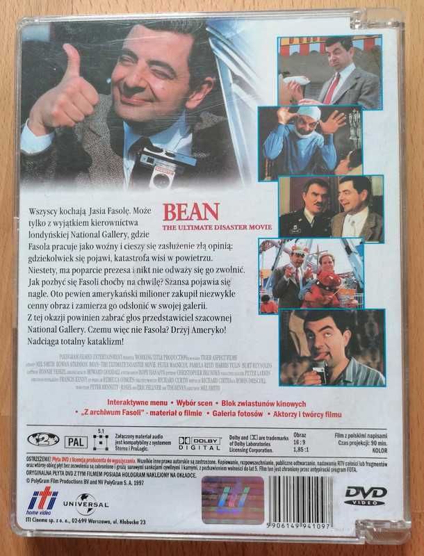 Film DVD "Jaś Fasola"