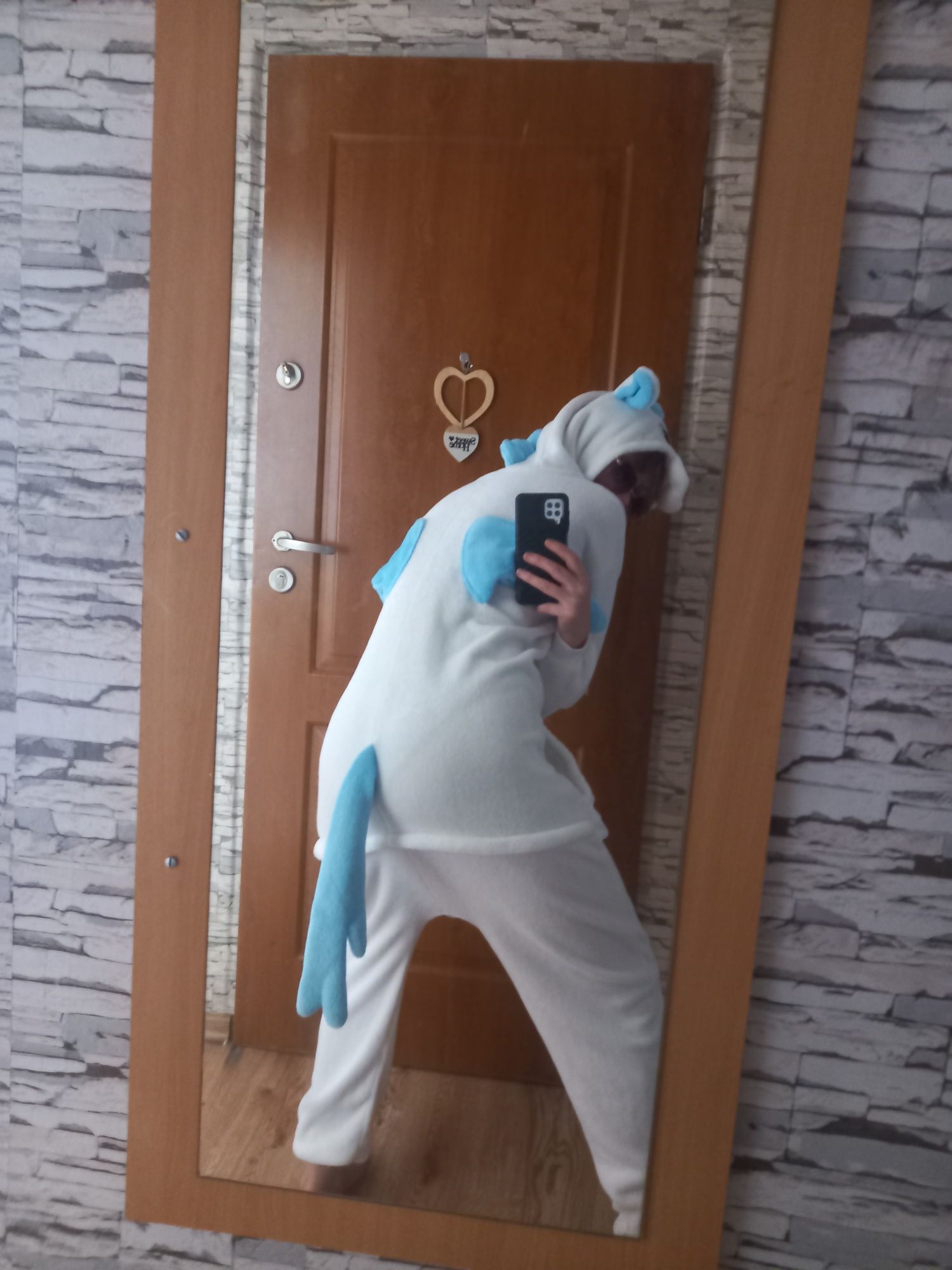 Strój jednorożca w stylu kigurumi  170 cm