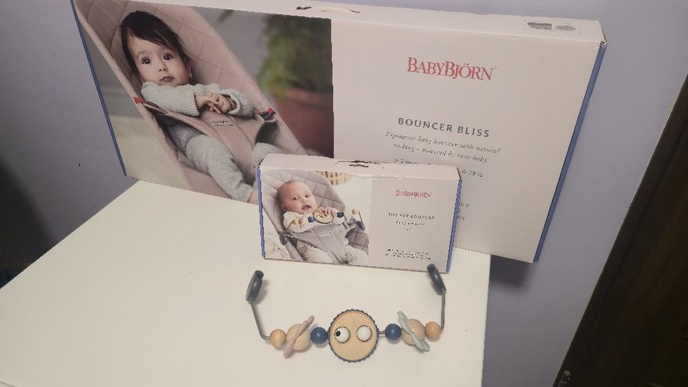Babybjorn leżaczek i pałąk