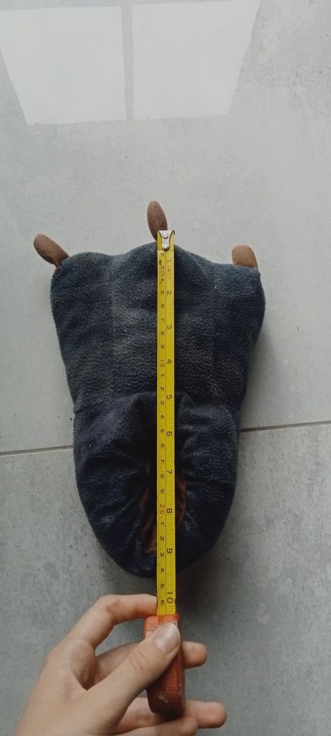 Kapcie nogi dinozaura
