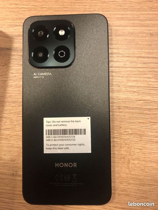 Honor 200 Smart 5G novo certificado a prova de quedas/água/factura/gar