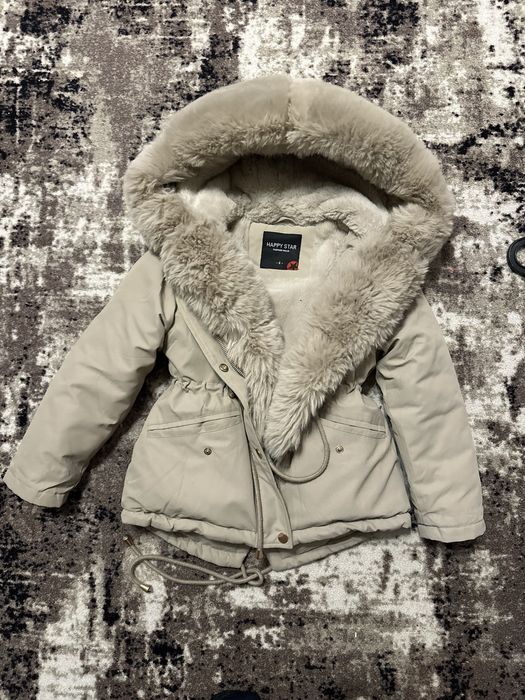 Зимова Парка з штучним хутром