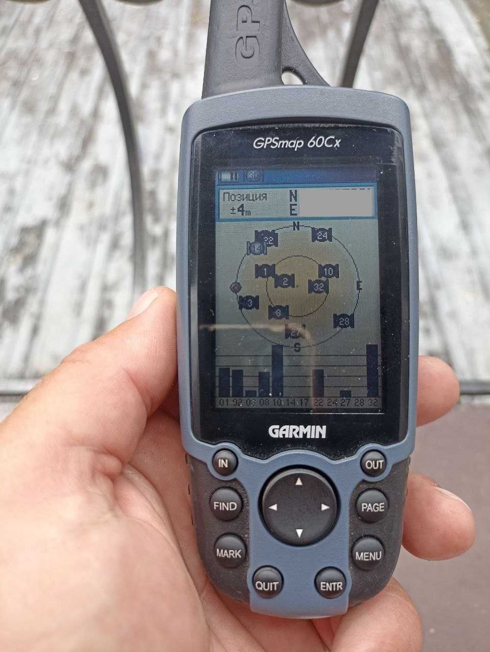 GPS навігатор Garmin GPSMap 60Cx